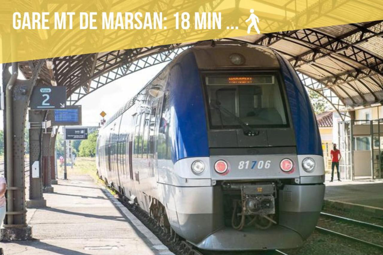 Maison Proche Centre * Wifi * Parking Devant * Mont-de-Marsan Eksteriør bilde