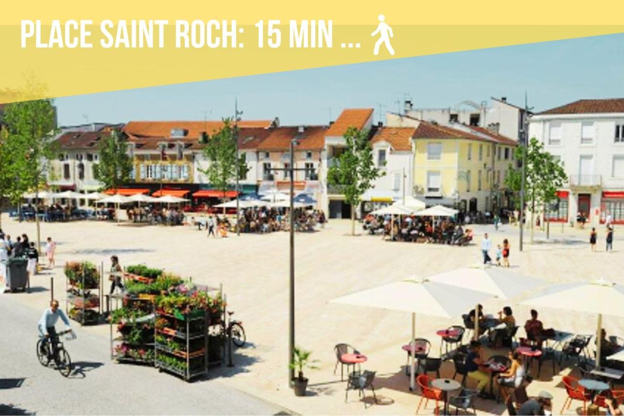 Maison Proche Centre * Wifi * Parking Devant * Mont-de-Marsan Eksteriør bilde