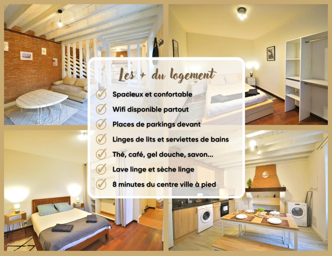 Maison Proche Centre * Wifi * Parking Devant * Mont-de-Marsan Eksteriør bilde